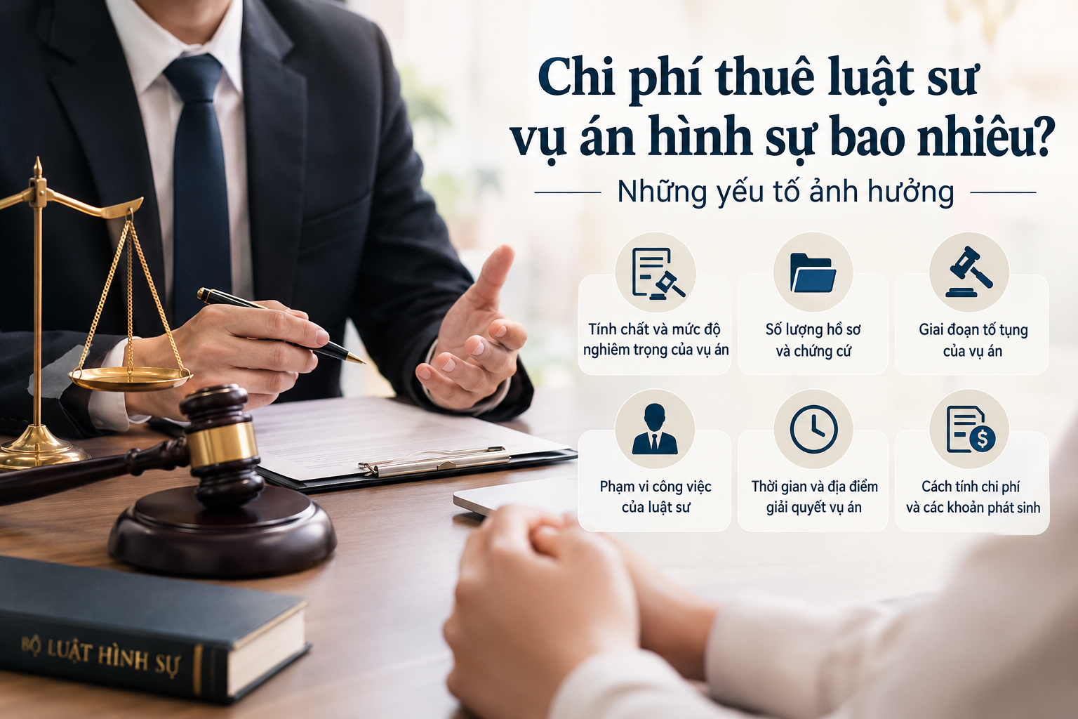 chi phí thuê luật sư vụ án hình sự 